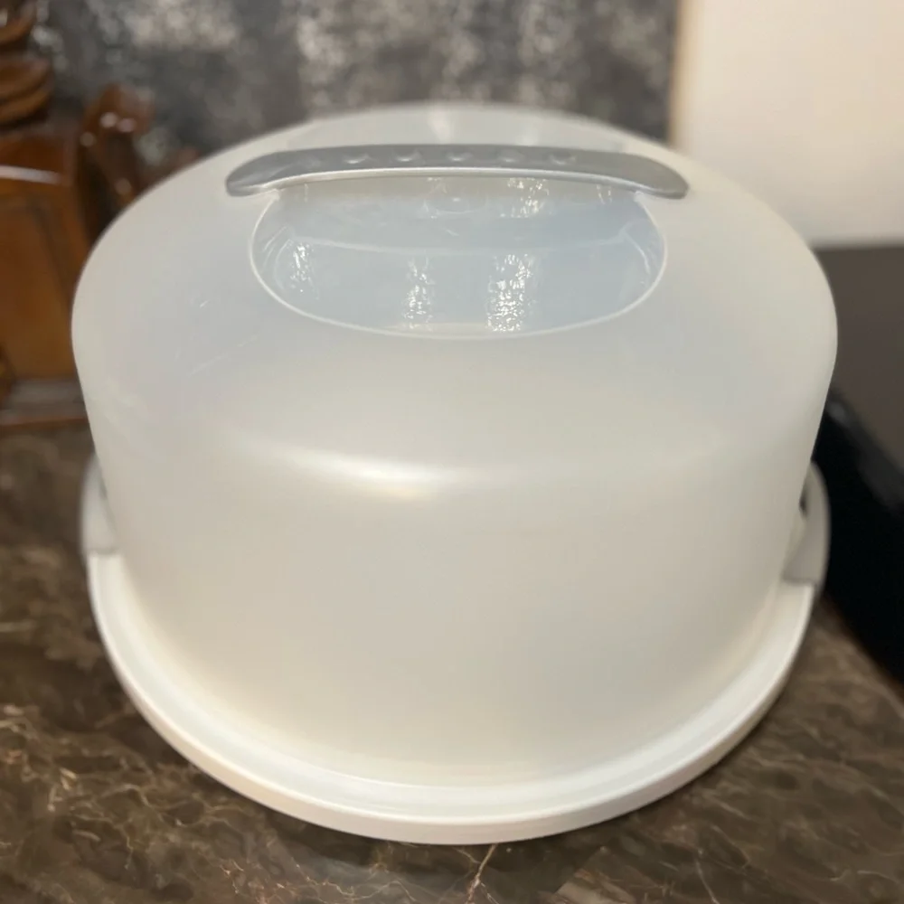 Sterilite Large Round Dome Shaped Cake Server/Carrier/Caddy
